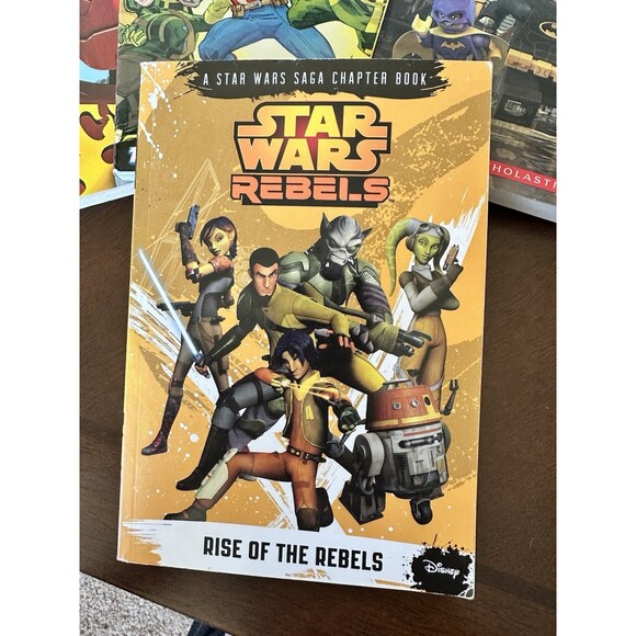 Lot (7) Boy's Illustrated TMNT Lego Comic Marvel Chapter Books Reading Star Wars - Picture 3 of 16